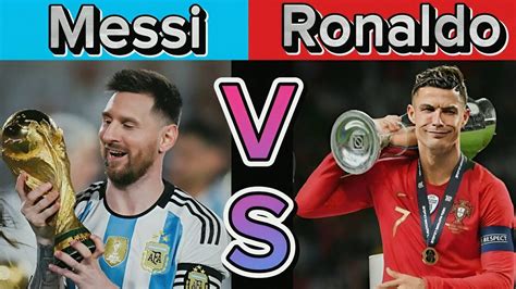 মেসি Vs রোনালদো 😳⚽ কে সেরা Messi Vs Ronaldo Who Is Best Youtube