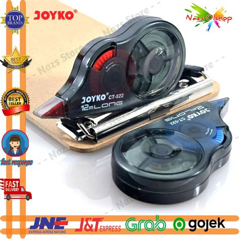 Jual Penghapus Tip Ex Label Correction Tape Joyko Ct Tip Ex