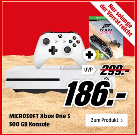 Media Markt Xbox One S Mit Forza Horizon 3 Für Nur 186 Euro 🎮