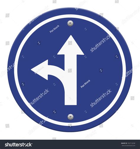 Two Intersection Sign Stock Illustration 182712038 | Shutterstock