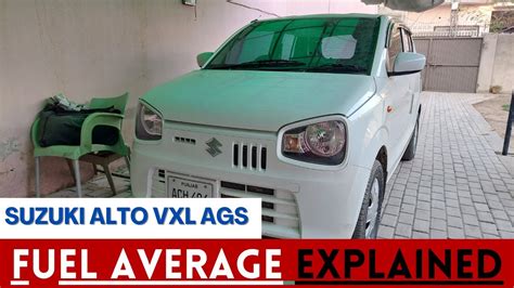 Suzuki Alto VXL AGS Fuel Average In Pakistan Petrol Consumption