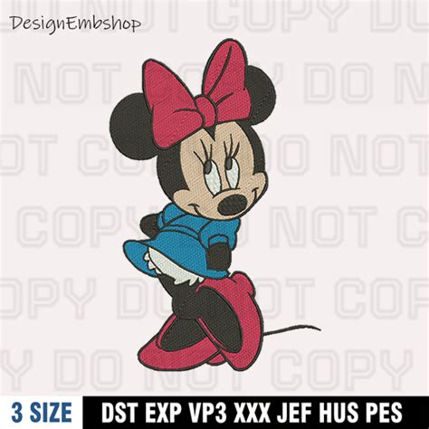 Minnie Mouse Embroidery Designs Disney Embroidery Files Ma Inspire Uplift