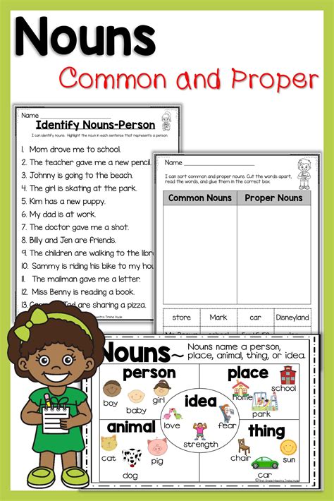 Grade 2 Noun Worksheet