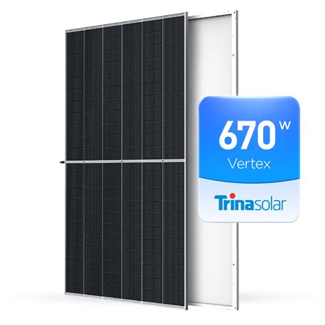 Trina Vertex S Panneau Solaire Monocrystalline Solar Panel Price 400W