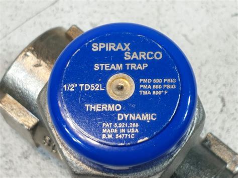 Spirax Sarco Td L Thermodynamic Steam Trap C