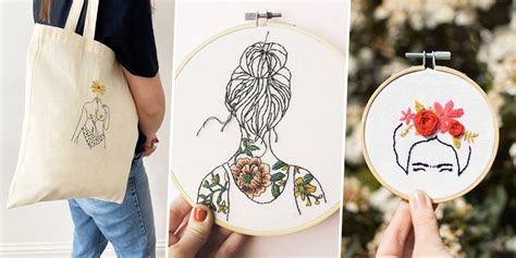 10 Kits De Broderie Moderne Marie Claire