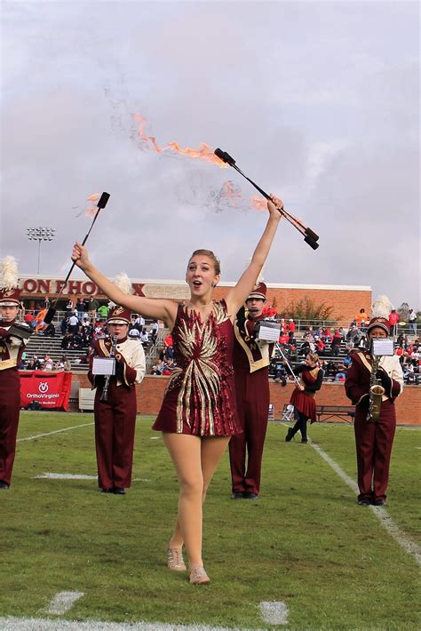 Fire Baton Costume, Elon University Feature Twirler costume | Baton ...