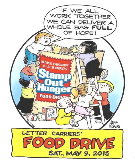 Stamp Out Hunger” Food Drive