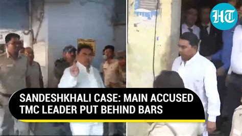 Sandeshkhali Case Tmc Leader Storms Into Court After Bengal Police