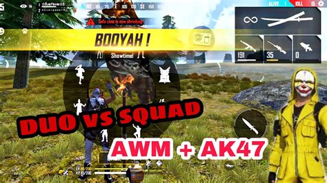 DUO VS SQUAD RANK MATCH FREE FIRE GARENA BEST DUO VS SQUAD MATCH OP