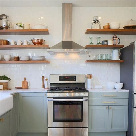 30 Floating Kitchen Shelves Ideas DECOOMO