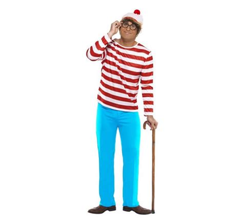 Disfraz de Dónde está Wally: Wally para Hombre