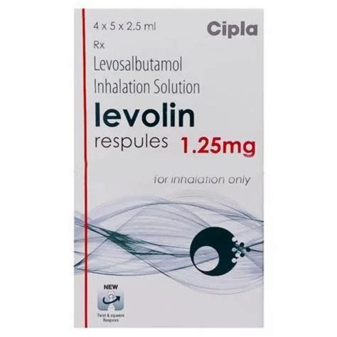 Medicine Grade Cipla Levolin Respules G Rs Piece Id