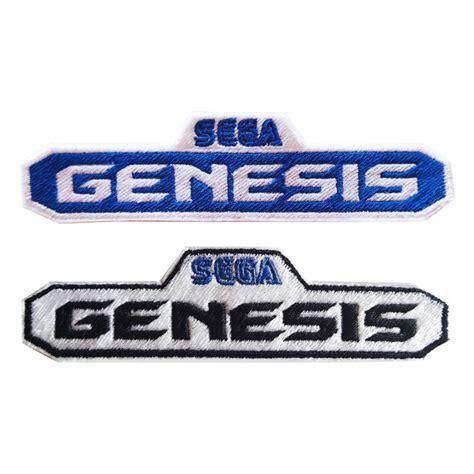 Sega Genesis Patch Embroidered Iron On Bling Handmade