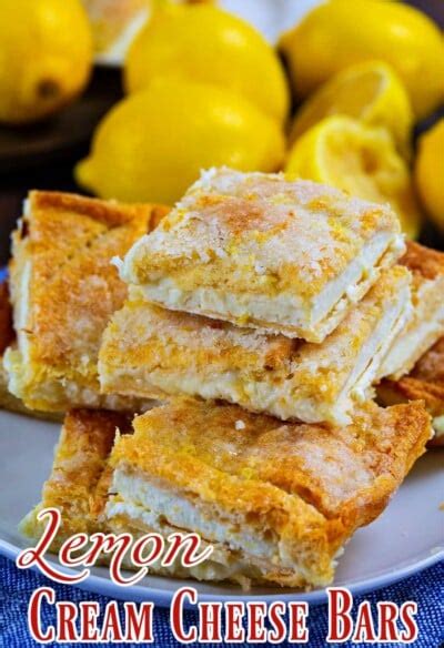 Lemon Cream Cheese Bars Spicy Southern Kitchen