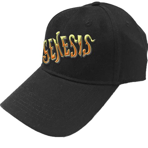 Genesis Orange Classic Logo Baseball Cap 418964 Rockabilia Merch Store