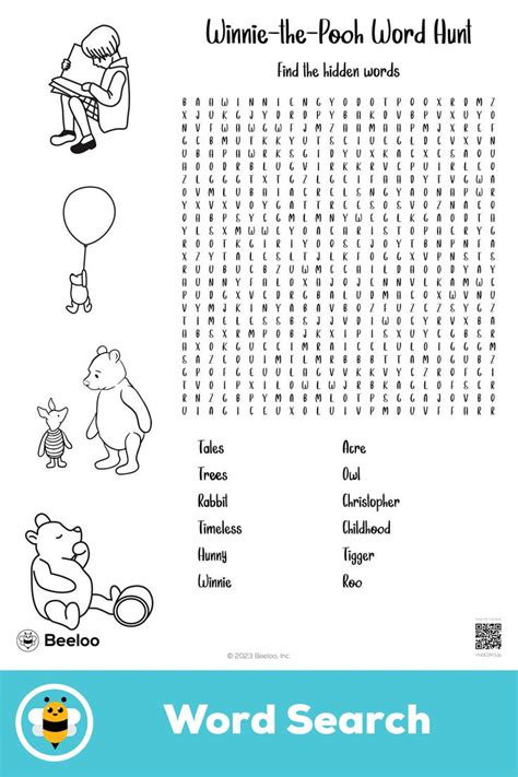 Winnie The Pooh Word Hunt