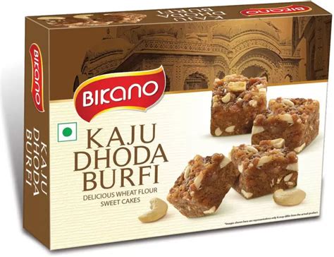 Bikano Kaju Dhoda Burfi Box Masala Markt