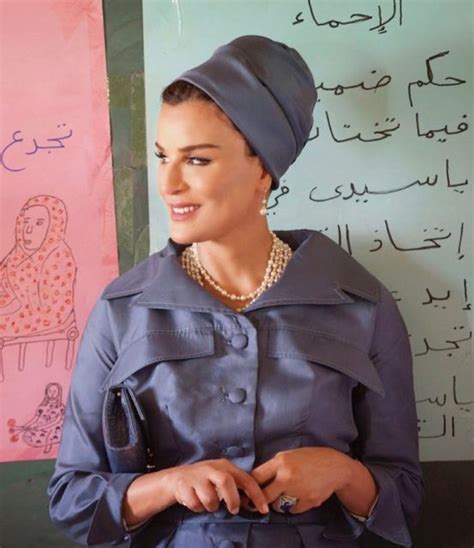 Sheikhamozafashion On Instagram Sheikha Moza Visited The Umm Badda