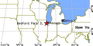 Bedford Park, Illinois (IL) ~ population data, races, housing & economy