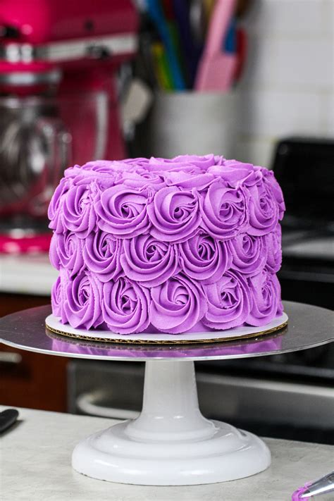 How To Make A Rosette Cake Easy Recipe And Step By Step Tutorial