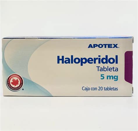 Haloperidol 5mg Con 20 Tabletas Distribuidora De Medicamentos Mm