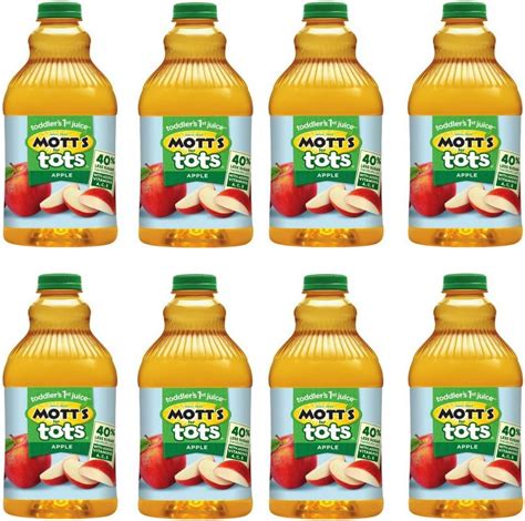 Motts For Tots Apple 64 Fl Oz Bottle Juice With Purified Water Good Source Of