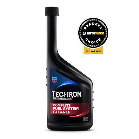 Chevron 65740 Case Techron Concentrate Plus Fuel System Cleaner 20 Oz