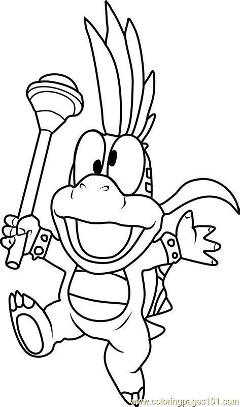 Koopa Troopa With Wings Coloring Pages