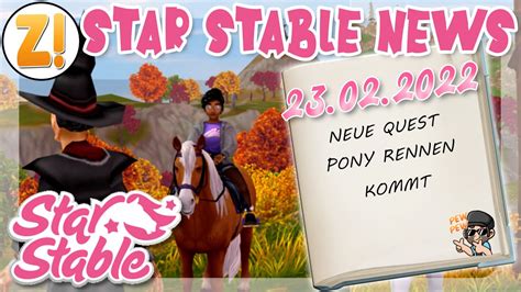 STAR STABLE NEWS NEUE HAUPTQUEST SOUL RIDER QUEST PONY RENNEN