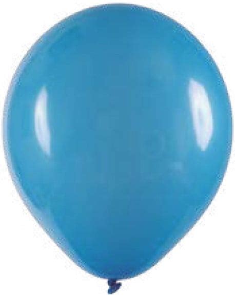 Balão Bola Látex 7 Azul Celeste 50 Unidades Art Latex