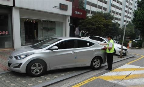 강남구 9월부터 보도 위 불법 주정차 집중단속 오마이뉴스