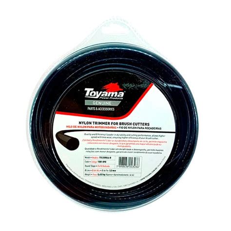 Blister Fio De Nylon Preto Mm Ttl Ro B Toyama