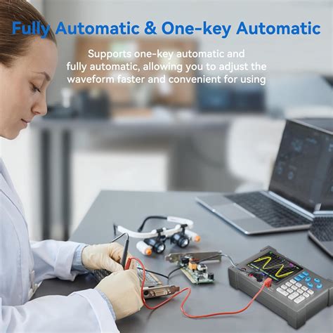 Zeeweii Oscilloscope Digital In Multimeter Signal Generator Inch