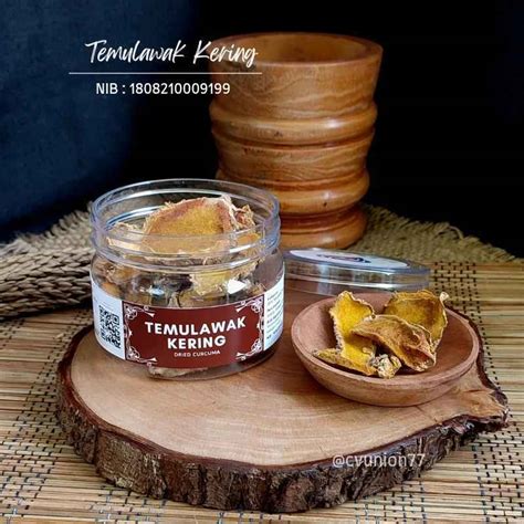 Jual Temulawak Kering Iris Dried Curcuma Rempah Herbal Jsr Refill