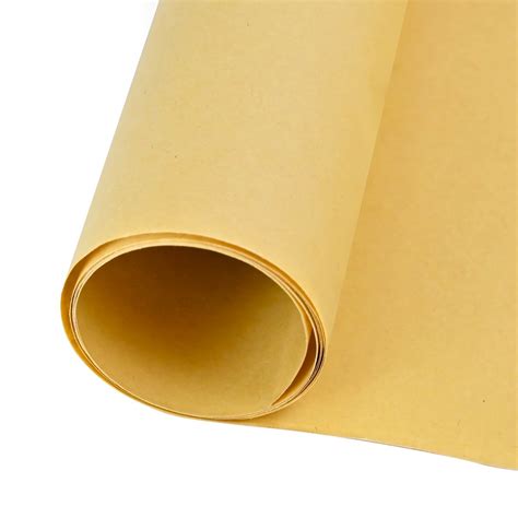 Eco Friendly Food Grade Grease Proof Kraft Paper Single Double Kraft