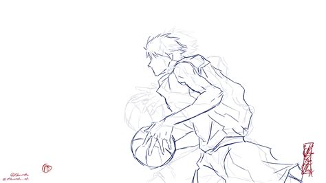 ArtStation - 2D-animation sketch Basketball