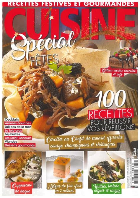 Vu Dans Cuisine Magazine Des Recettes Avec Du Foie Gras De France