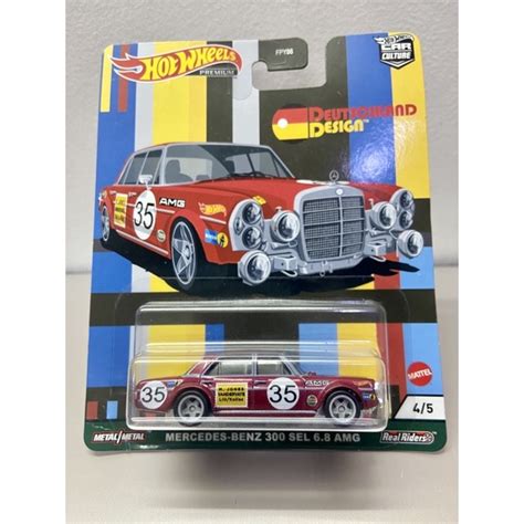 Xe Mô Hình Hot Wheels Premium Mercedes Benz 300 SEL 6 8 AMG Shopee Việt Nam