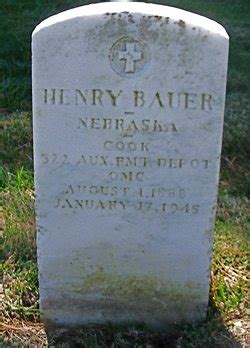 Henry Bauer 1888 1945 Find A Grave Memorial