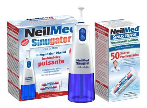 Neilmed Sinugator Lavador Nasal Inalámbrico C80s Sinus Rinse