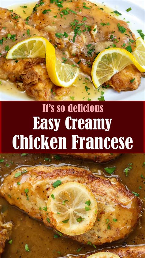 25 Minutes Chicken Francese Reserveamana