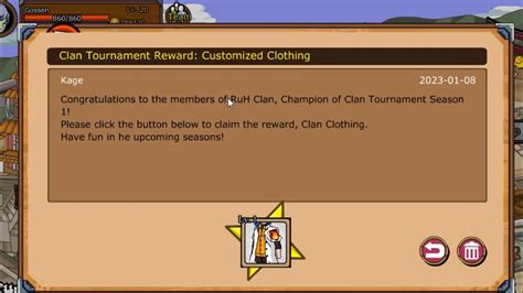 Shinobi Saga S1 Clan Rewards RUH YouTube