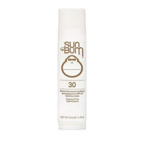 Sun Bum Mineral Lip Balm Spf 30 Foodland