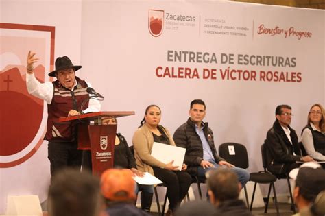 Por El Bienestar De Las Familias Gobernador David Monreal Entrega