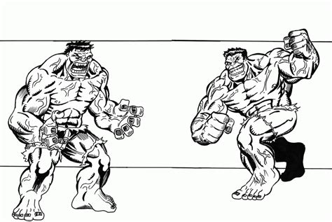 Red Hulk Coloring Pages Clip Art Library