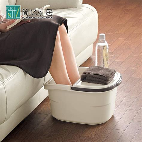 Japan Imported Richell Richell Feet Bathing Tub Household Foot Bath Barrel Foot Wash Massage