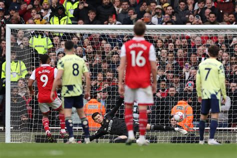 Arsenal Vs Leeds United Gabriel Jesus Scores First Goal Since October