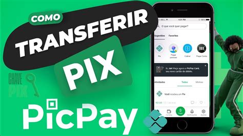 PicPay como TRANSFERIR PIX pelo PICPAY na prática YouTube