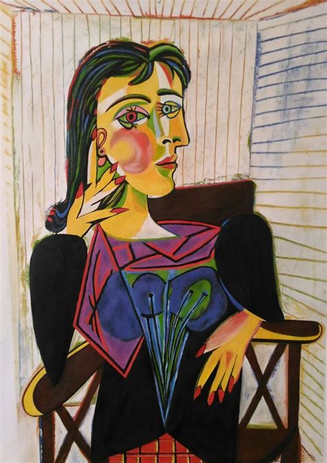 Art Reproduction Portrait Of Dora Maar By Picasso